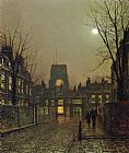 John Atkinson Grimshaw Canvas Paintings - Old Chelsea